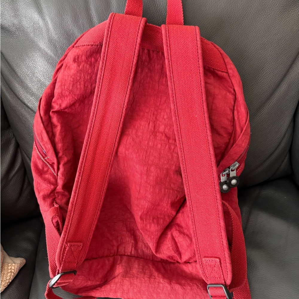 Kipling Red Backpack - image 5